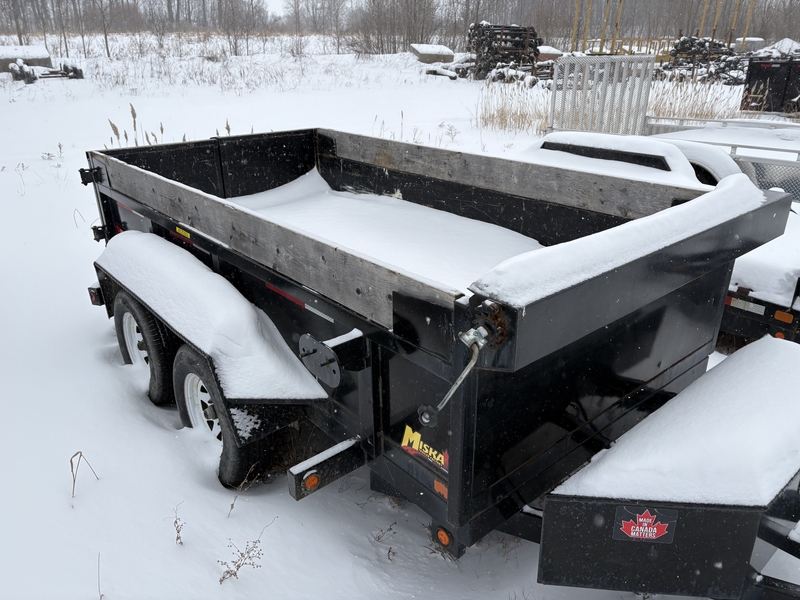 Cargo, Utility Trailers  2022 Miska 3.5 Ton Dump Trailer Photo